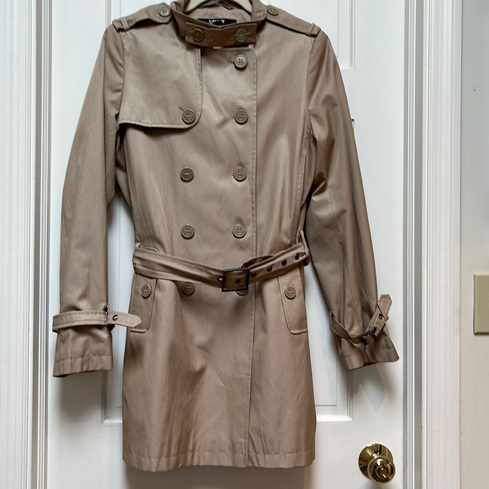 DKNY trench coat khaki M